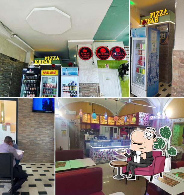Gli interni di Paprika Pizzeria Kebab tacos