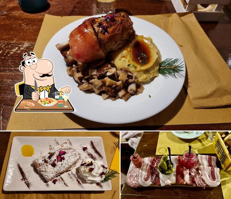 Platti al Osteria La Montanara