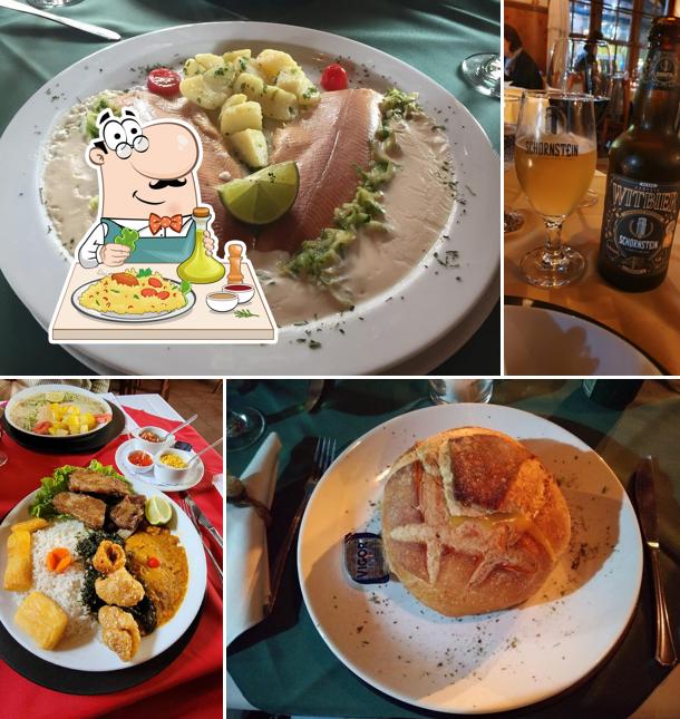 Platos en Restaurante Pucci