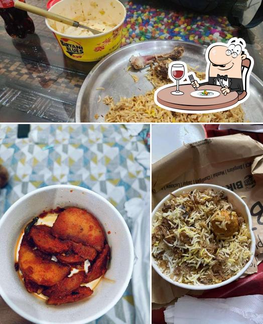 Food at Biryani Blues