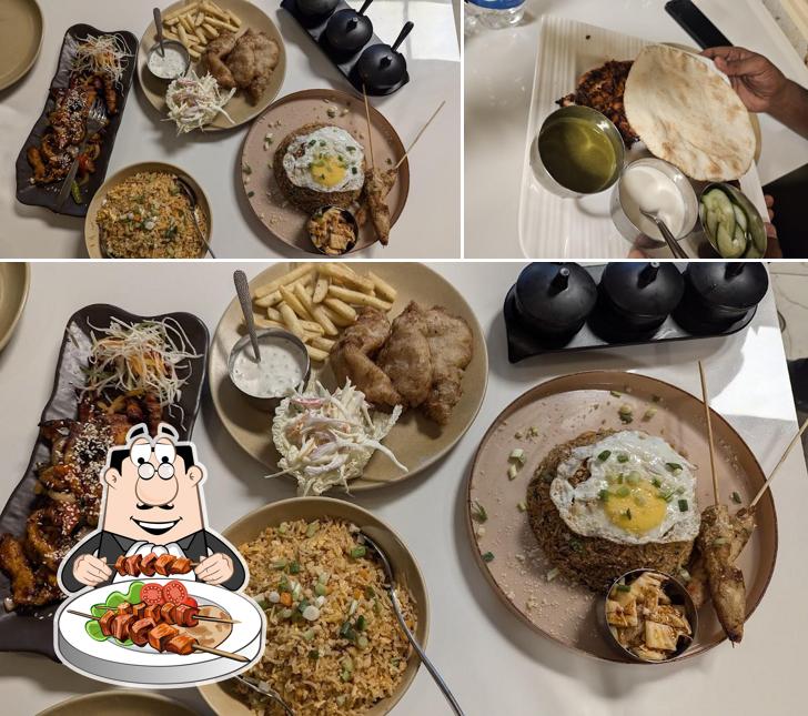 Food at Dine Inn Kasa