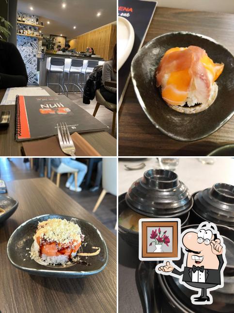 Gli interni di Nuii Japanese Restaurant