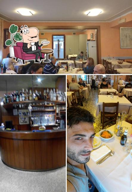 Gli interni di Trattoria Ristorante al Gallo