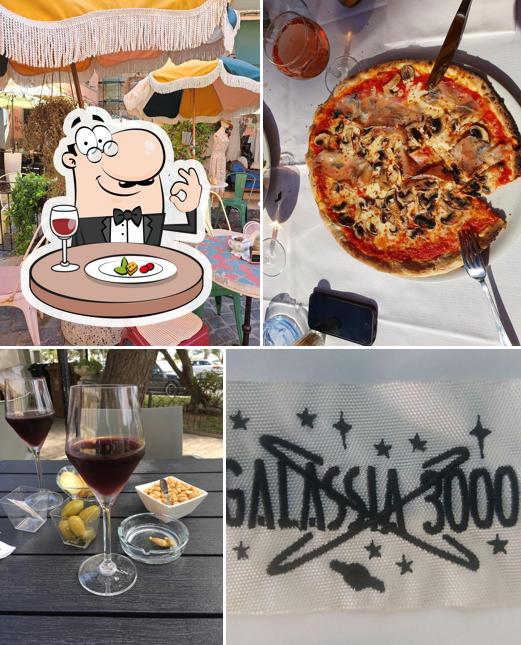 Cibo al Bar Galassia 3000