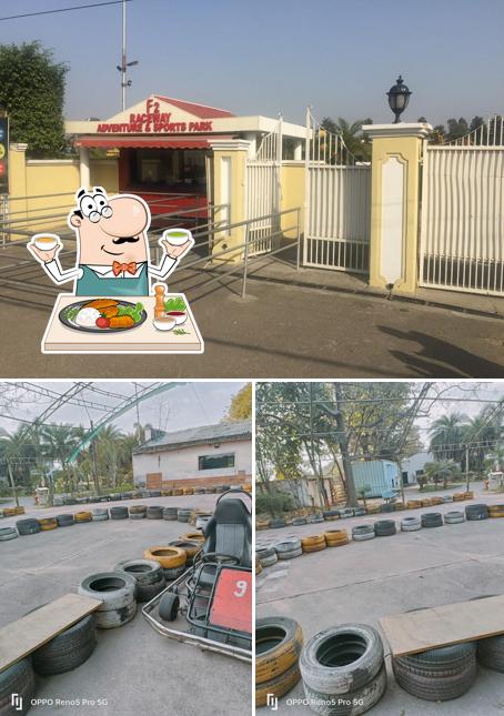 Food at F2 Raceway