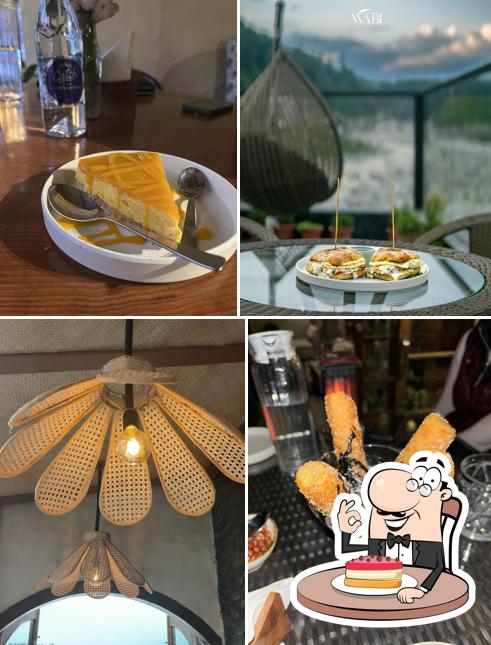 Cheesecake at Wabi cafe