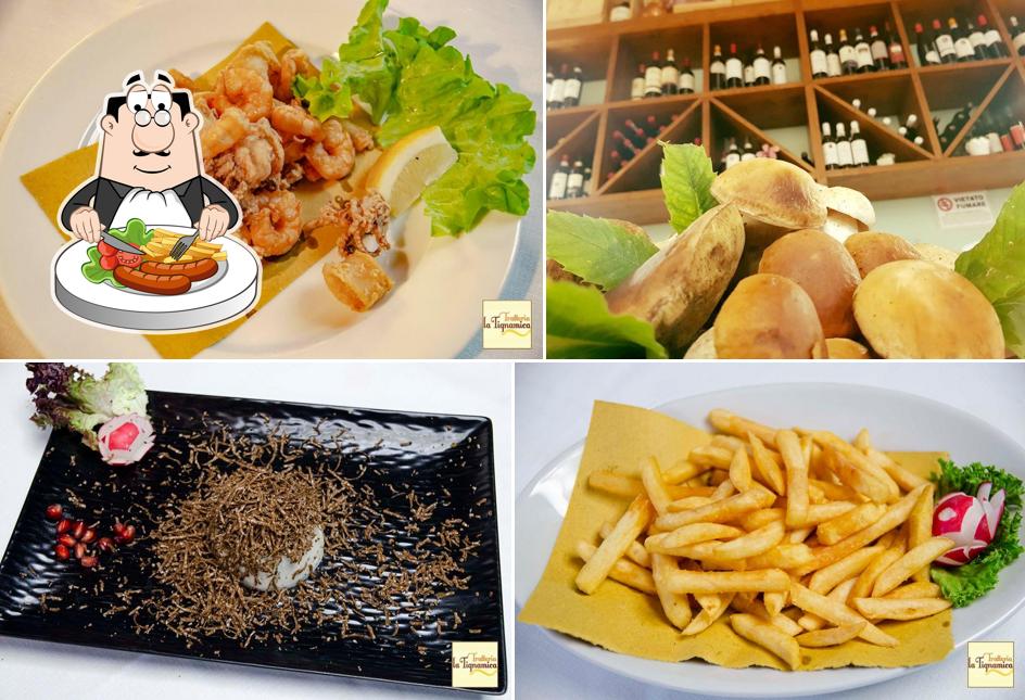Cibo al Ristorante La Tignamica