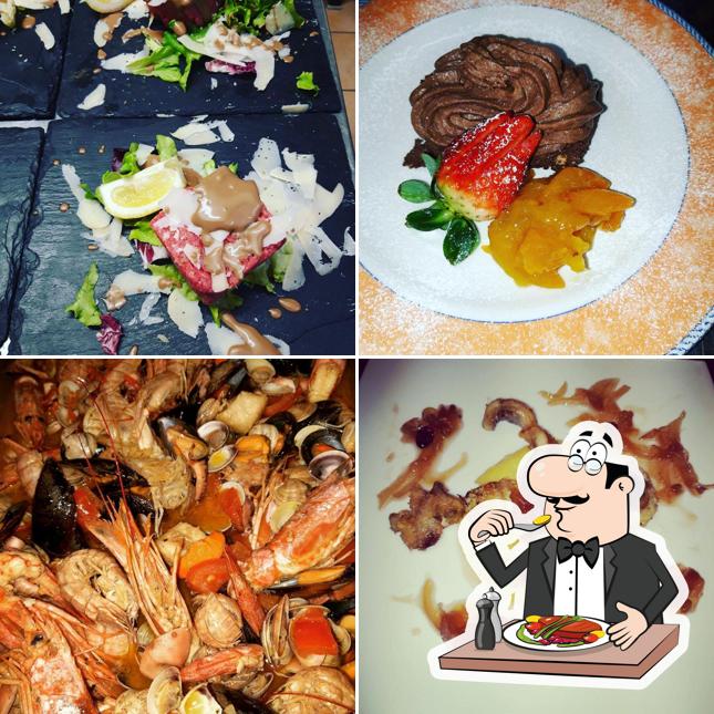 Platti al Trattoria La Speranza
