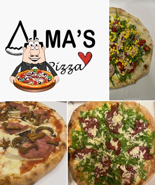A Alma’s Pizza, puoi provare una bella pizza