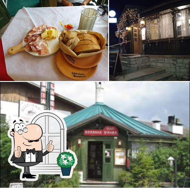 Gli esterni di Pizzeria Ristorante Capanna Bianca