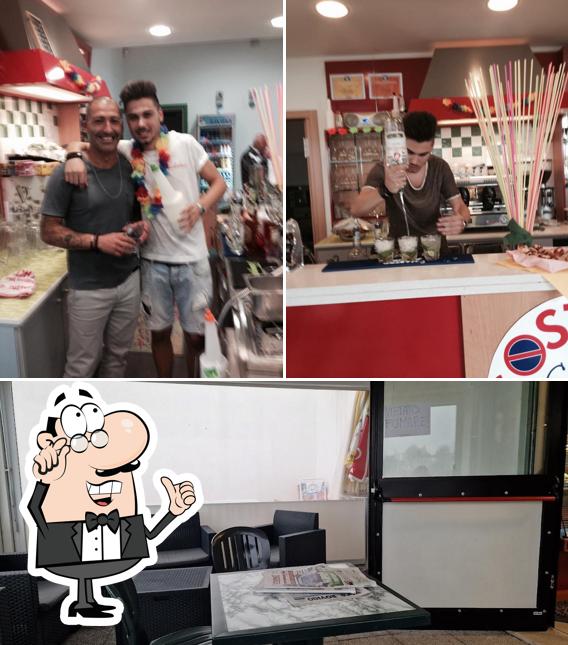 Gli interni di Sosta Cafè
