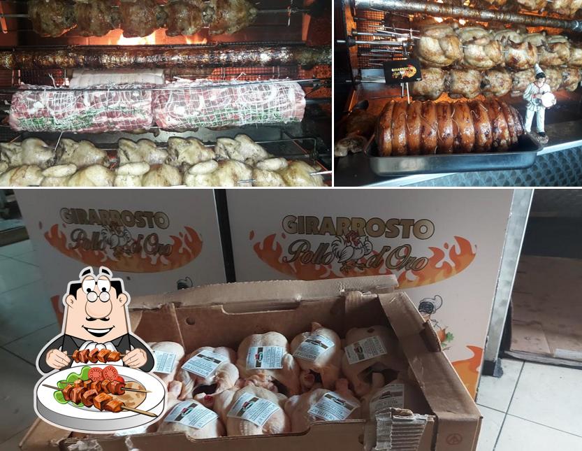 Cibo al Girarrosto Pollo D'Oro