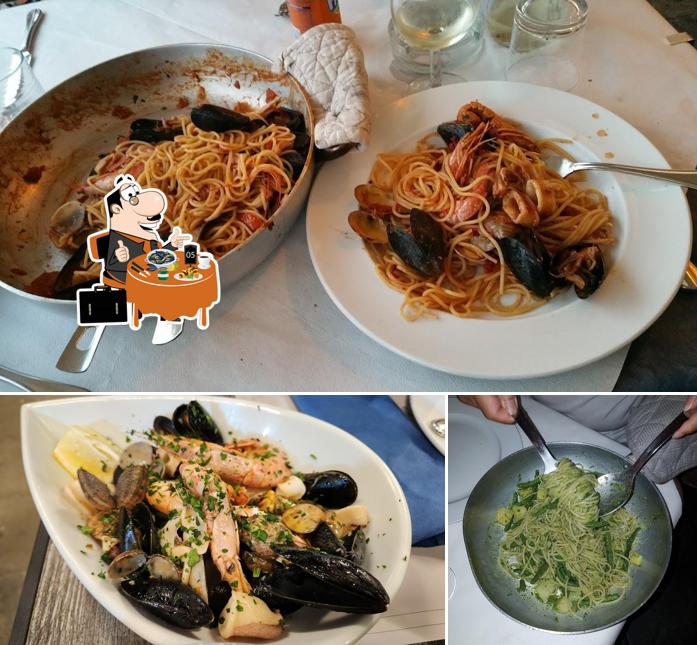 Cozze al Ristorante Pizzeria la Piazzetta di Oneglia