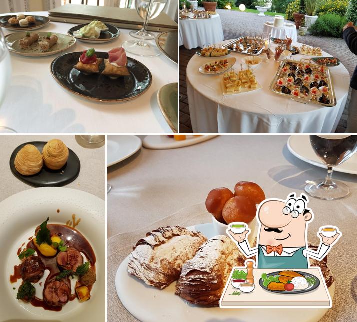 Cibo al Villa Crespi