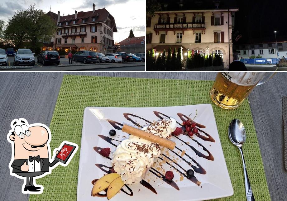 Hôtel-Restaurant L'Acacia SA si caratterizza per la esterno e cibo