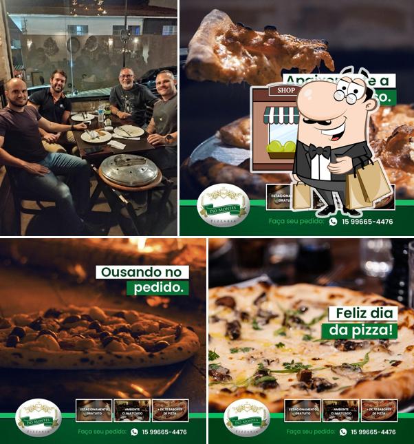 O exterior do PIOMONTES PIZZARIA