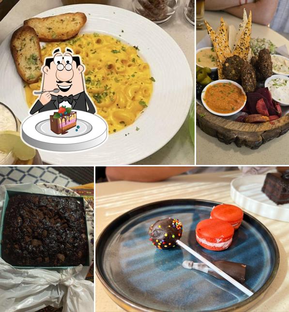 Chocolate cake at Vanilla Grain