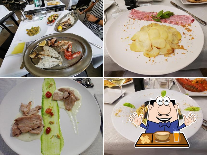 Platti al Ristorante Sa Cardiga e Su Pisci