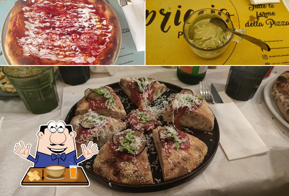 Platti al Pizzeria Capriccio