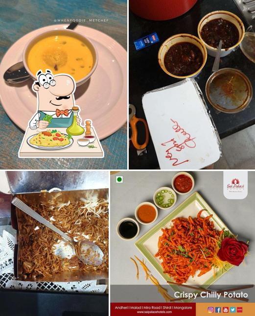 Food at Hotel Sai Palace