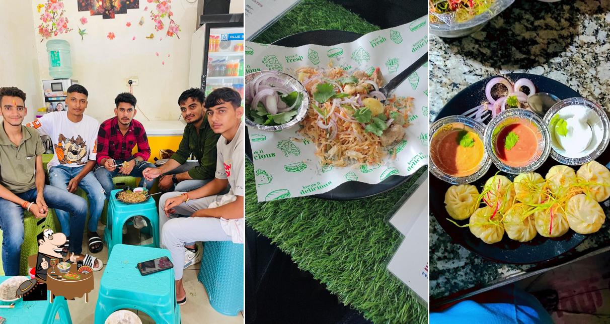Meals at Golden Ginger cafe