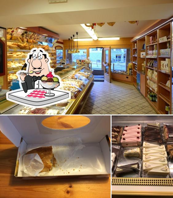 Panificio Zanoner negozio Canazei serve un'ampia selezione di dolci