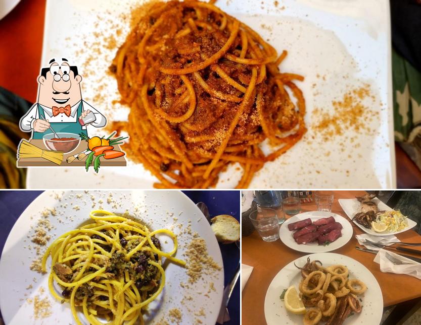 Spaghetti alla bolognese al Trattoria Da Peppe e Franco