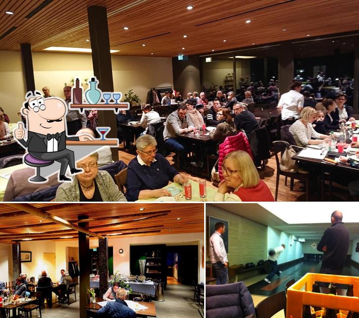 Siediti a un tavolo di Wichlern GenussStube / Kegelbahn