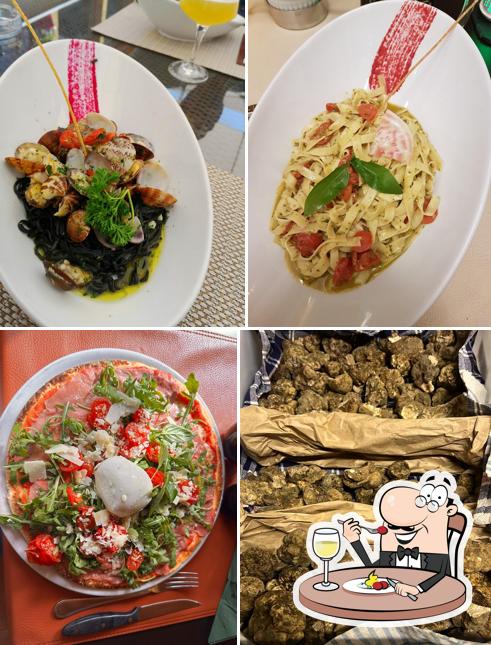 Cibo al Pizzeria Restaurant d'Octodure