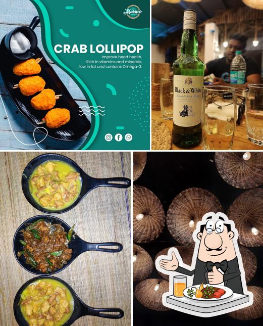Food at Marisco Beach Restaurant & Rooms