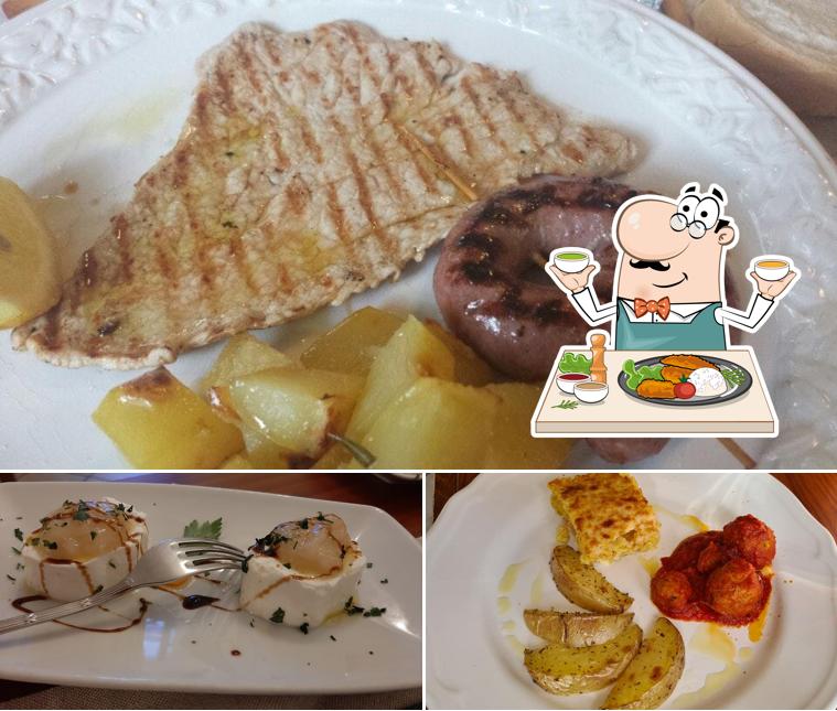 Cibo al Osteria dello Stambecco