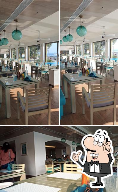 Check out how Café Azul looks inside