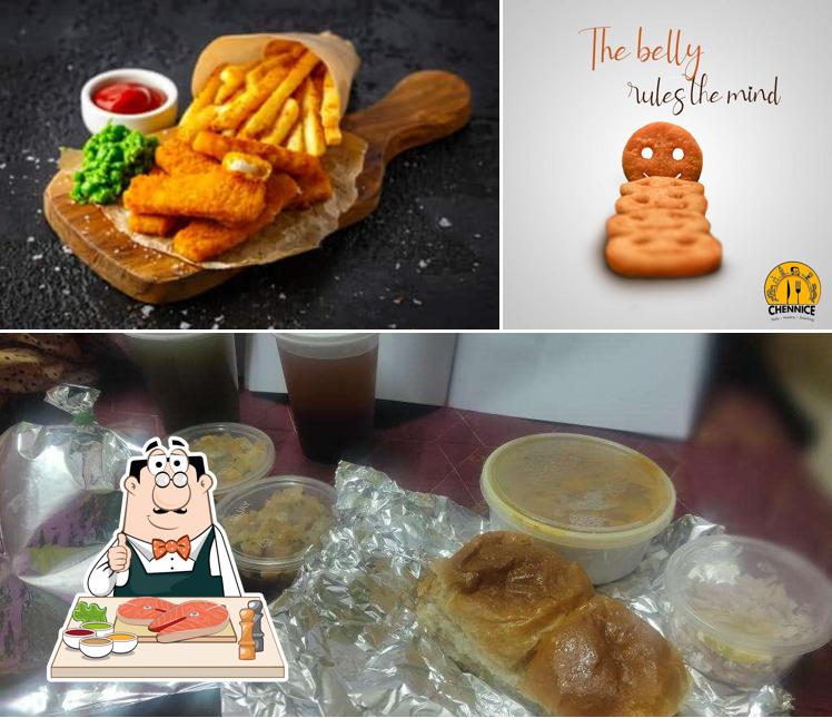 Fish and chips at Chennice Food Concepts