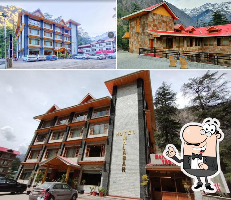 Check out how Hotel Malabar Kasol looks outside