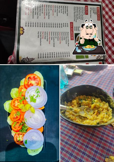 Food at Kamadhenu family restaurant