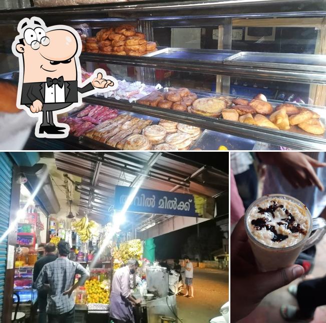 The interior of Moothayil Store 24 Hour