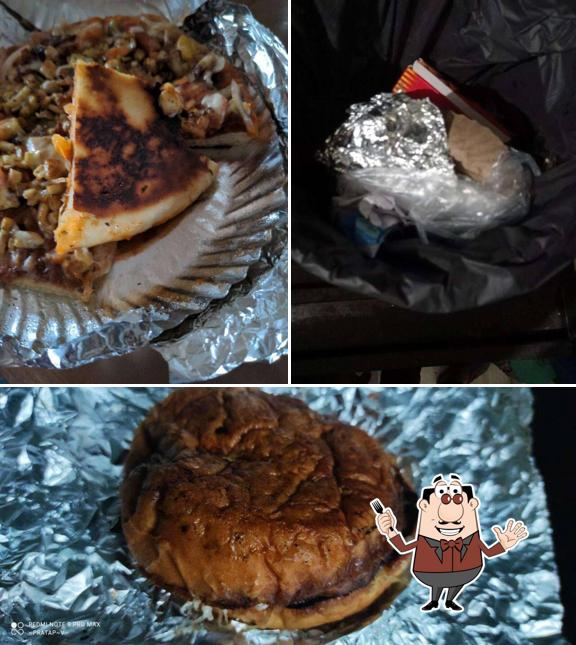 Pulled pork sandwich at Mr Pizza