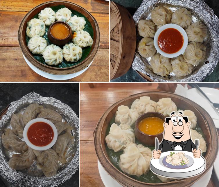 Dumplings at Open Tea House Bishnupur