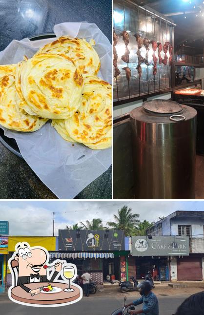 Food at Alif Restaurant