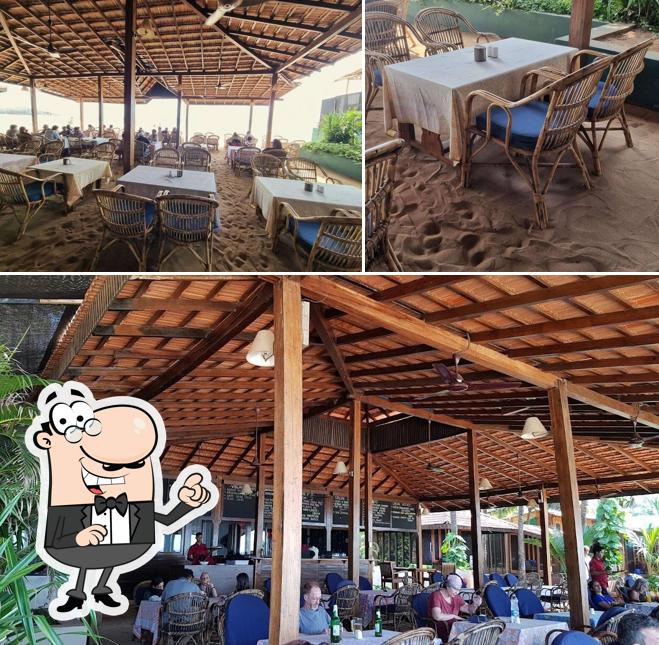 Take a seat at one of the tables at Dunhill Restaurant