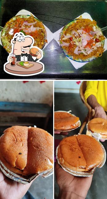 Get a burger at Amit Chat Corner And Fast Food