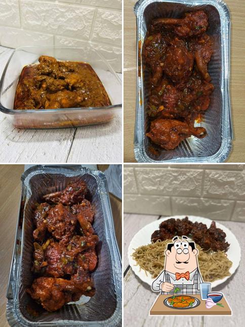 Chicken wings at BBQ Grills On Wheels