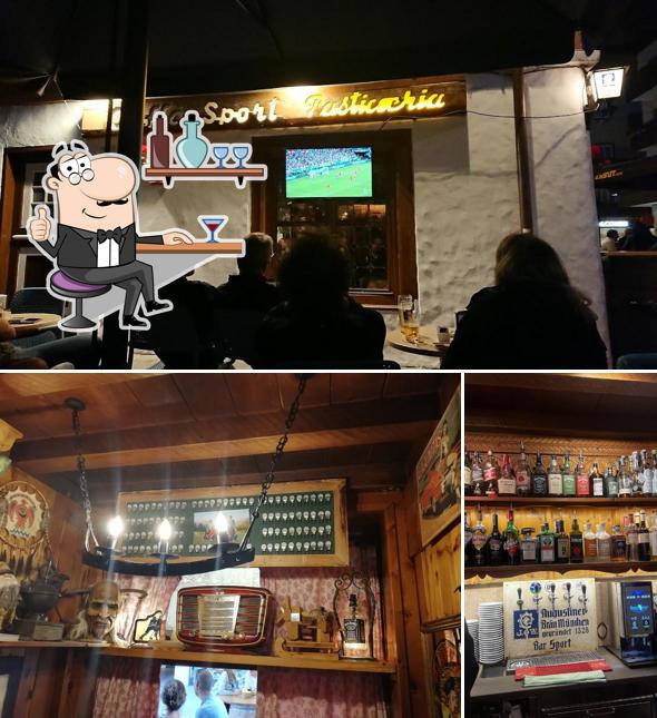 Gli interni di Bar Sport