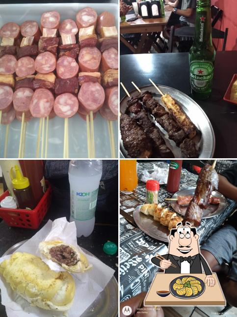 Gyoza em Churrasfão Espetinhos