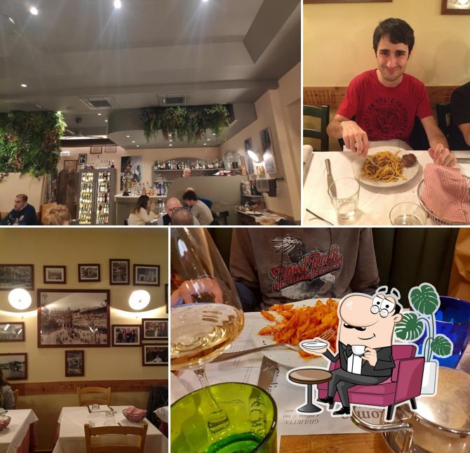 Gli interni di Osteria Giulietta e Romeo