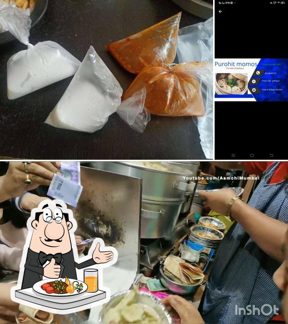 Meals at Purohit Momos (bjs)