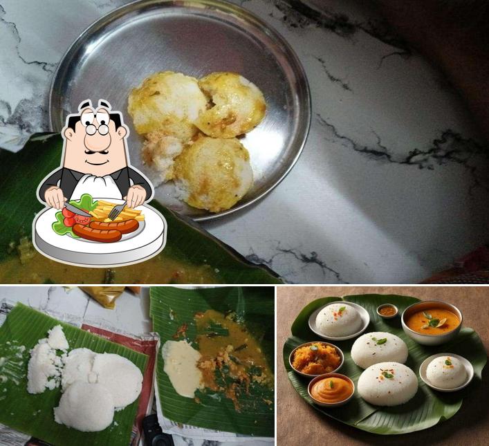 Food at Sami tiffin center