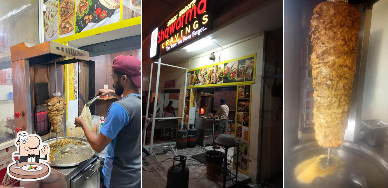 Food at Shawarma Cravings