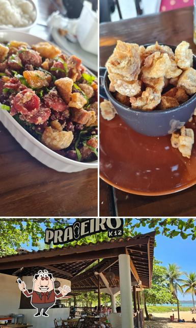 A Bar Canto da Praia se destaca pelo comida e interior