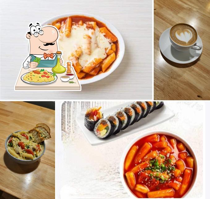 Meals at Delidine Cafe